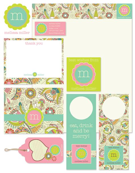 Whimsical Stationery Paper