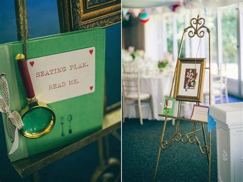 Whimsical Wonderland Wedding Seating Card