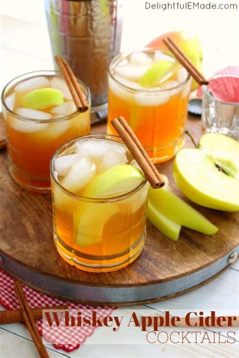 Whiskey apple cider