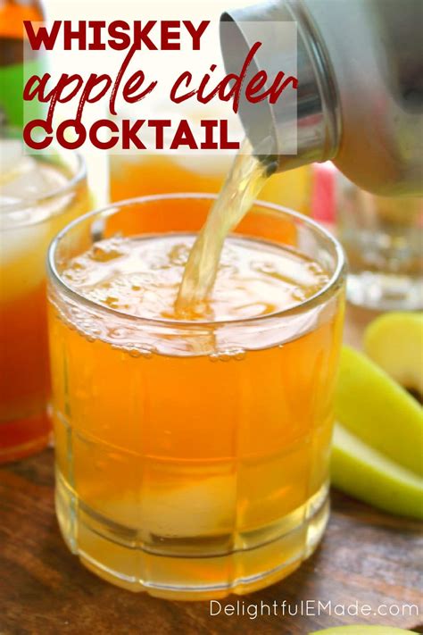 Whiskey apple cider