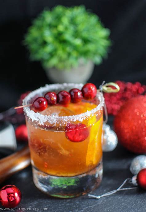 Whiskey holiday cocktails