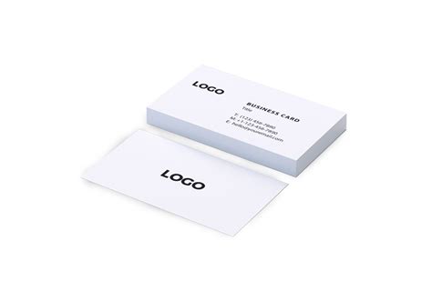 White Business Card Printing