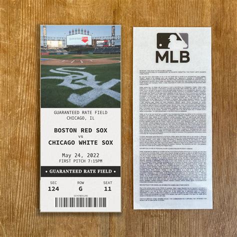 White Sox Ticket