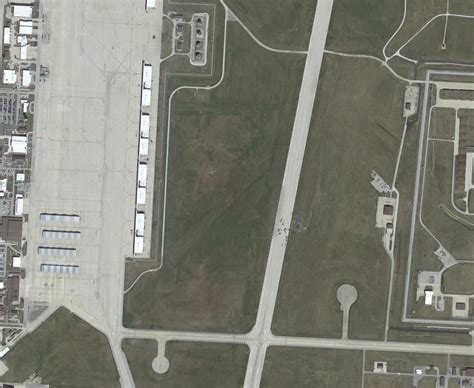 Whiteman Air Force Base Aerial View