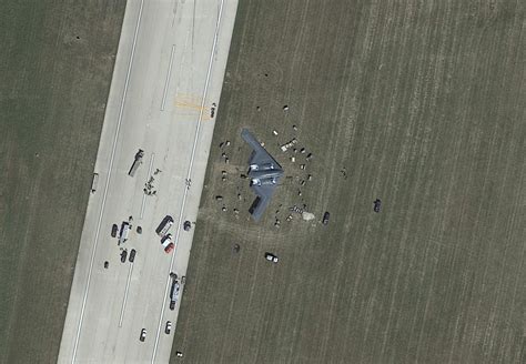 Whiteman AFB B2 Stealth Bomber Crash Site Incident