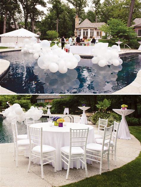 Whiteout Party decorations