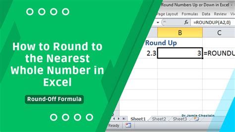 Whole Numbers in Excel