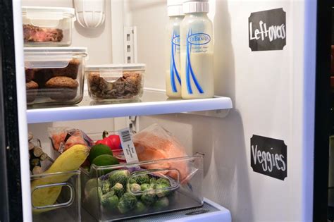 Whole30 Fridge Organization