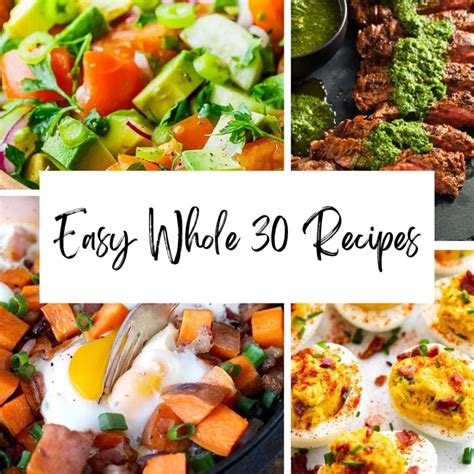 Whole30 recipes