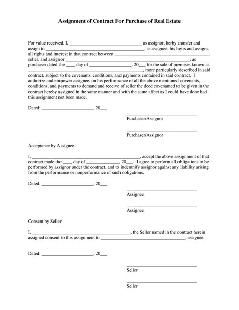 Wholesale Real Estate Contract Template Doc