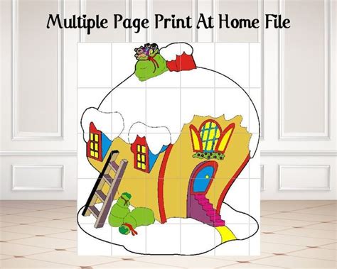 Whoville House Template Printable Fun Activities