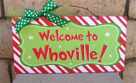 Whoville Welcome Sign Printable Design Inspiration