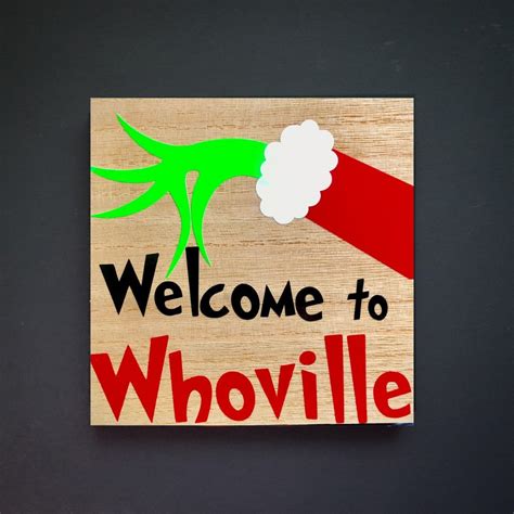 Whoville Welcome Sign Printable Templates