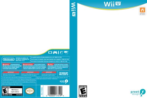 Wii Box Art Template 2