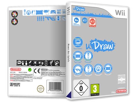 Wii Box Art Template 3