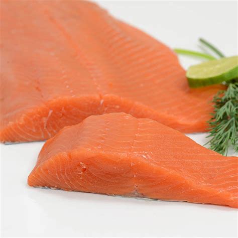 Wild-caught salmon fillets at Costco