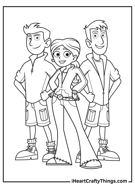 Wild Kratts Coloring Pages