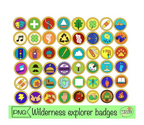 Wilderness Explorer Badge Animal Tracking