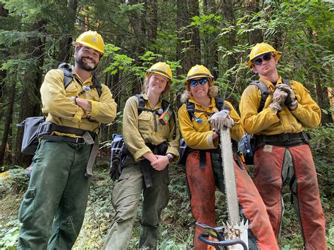 Wildland Firefighter in Action