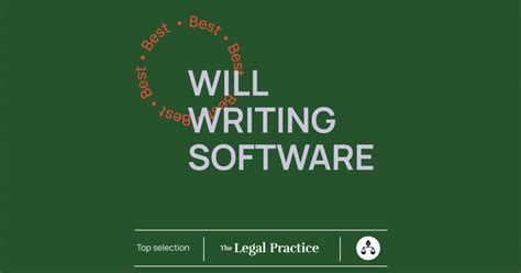 Will writing software