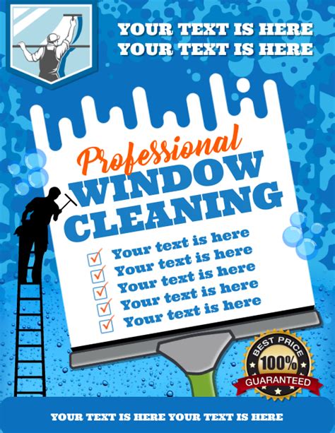 Window Cleaning Template Sample