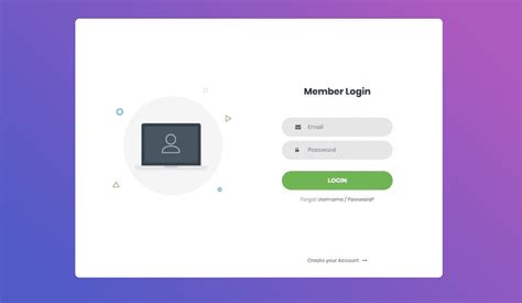 Login Form Template