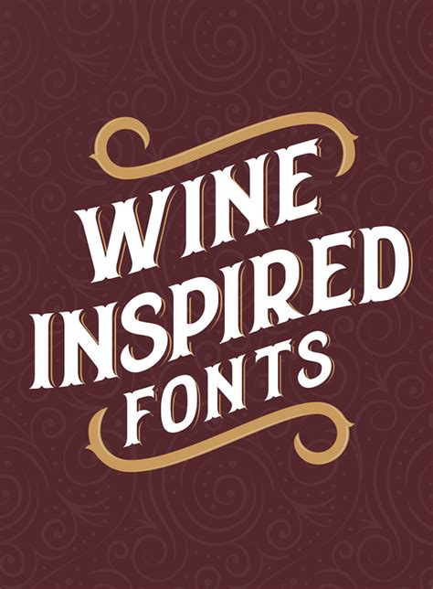 Wine Label Fonts