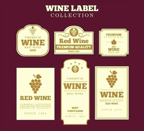 Wine Label Template 10