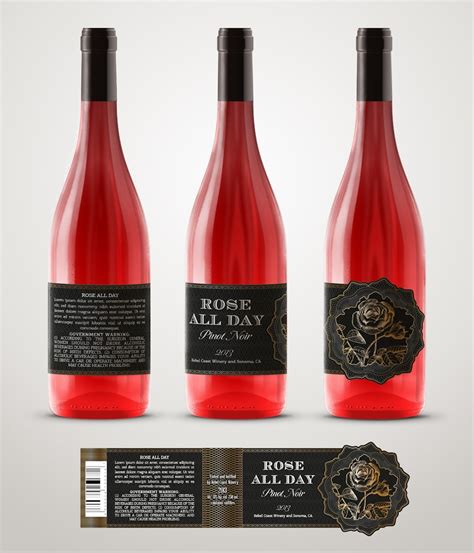 Wine Label Typography