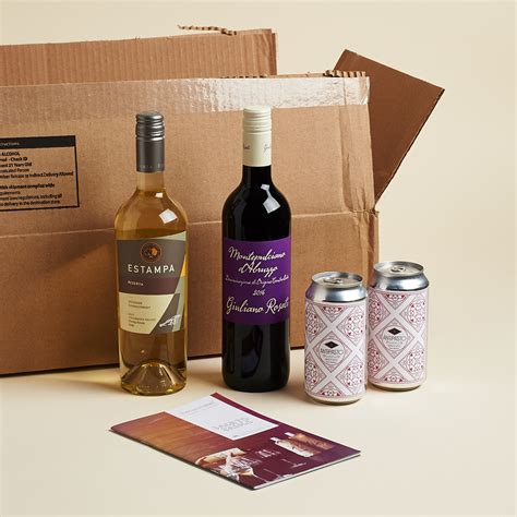 Wine subscription box