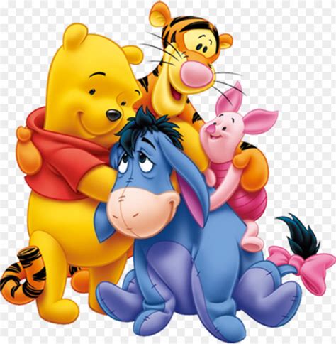 Winnie the Pooh and friends in the Hundred Acre Wood