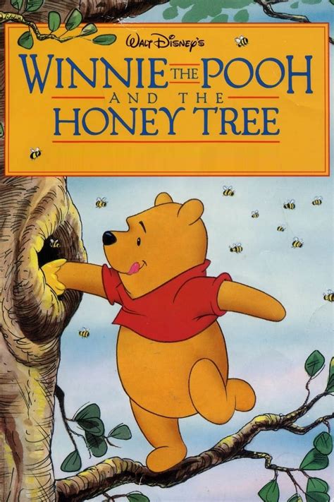 Winnie the Pooh and the honey tree coloring page