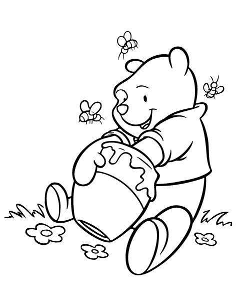 Winnie the Pooh coloring page