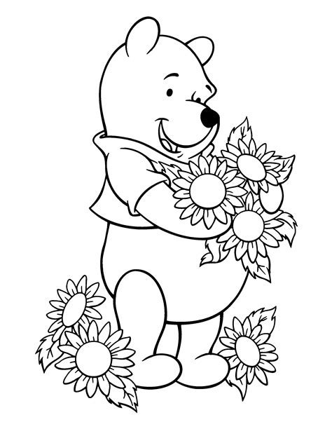 Winnie the Pooh Coloring Pages for Kids