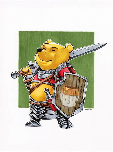 Winnie the Pooh as a freedom fighter