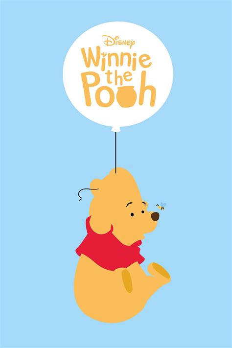 Winnie the Pooh minimalist template design