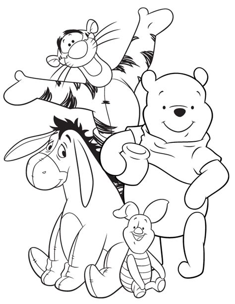 Winnie the Pooh Printables for Elementary Schoolers