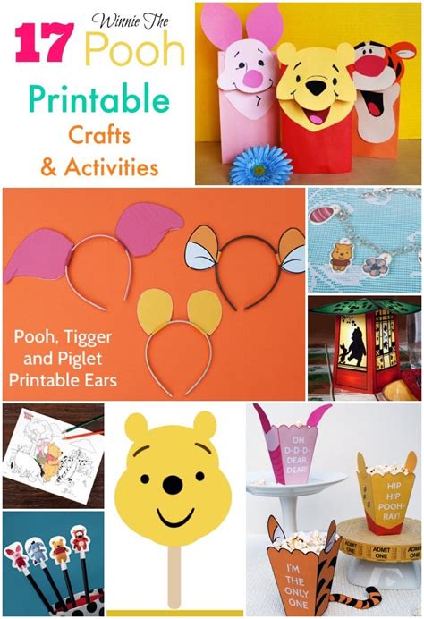 Winnie the Pooh Printables for Kids Fun Activities