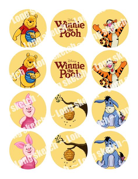 Winnie the Pooh template design inspiration