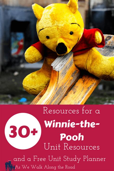 Winnie the Pooh-themed unit study