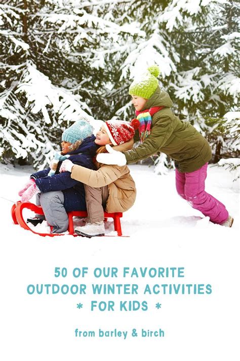 Winter activities for kids