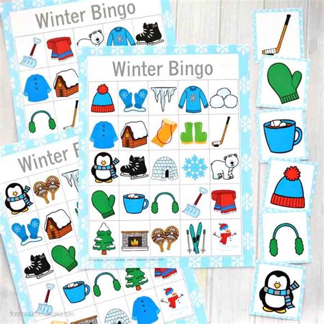 Winter Bingo Printable Ideas