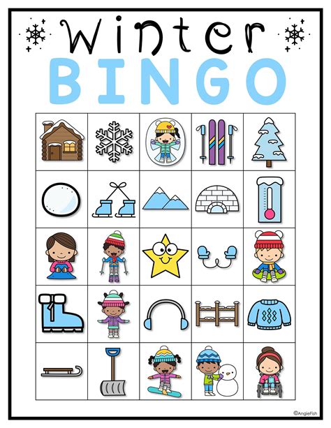 Winter Wonderland Bingo