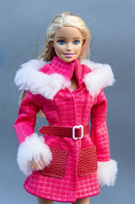 Winter Coat Pattern for Barbie