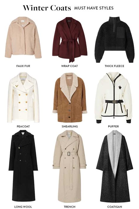 Winter coat styles