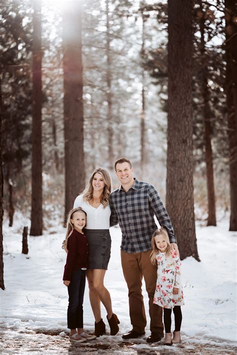 Winter Family Photo Collage