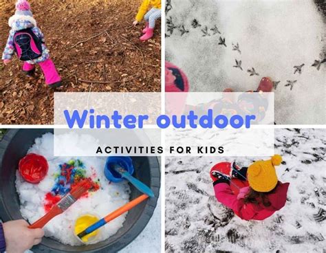 Winter fun for kids