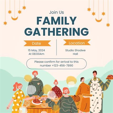 Winter Gathering Invitation Template