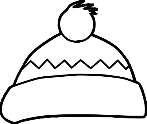 Winter Hat Template 7