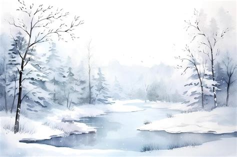 Winter Scene Template